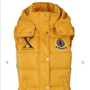 Holland copper vest.     Equi Classic Gilet
Ochre